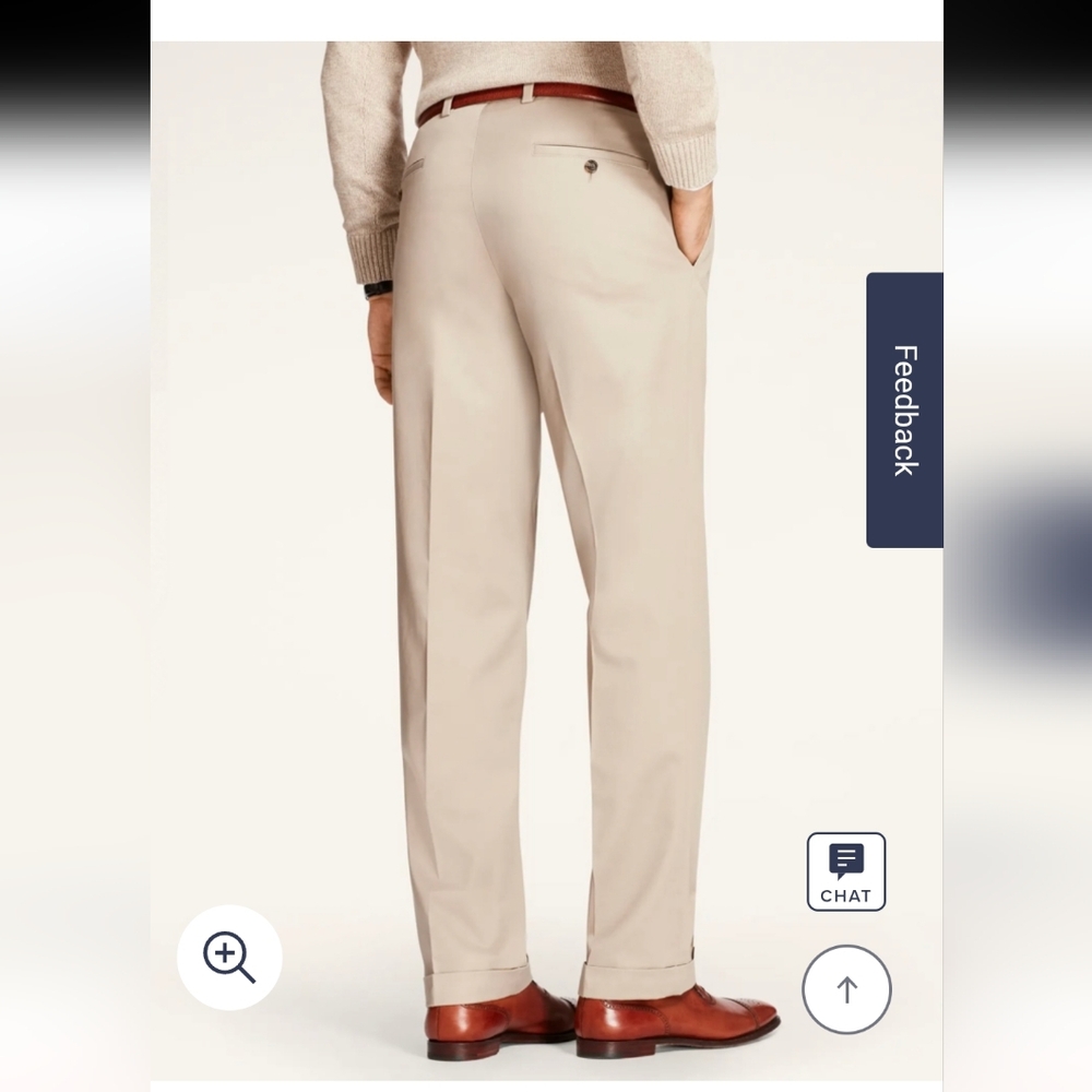Brooks Brothers Elliott Advantage Chino Traditional Fit 42/30